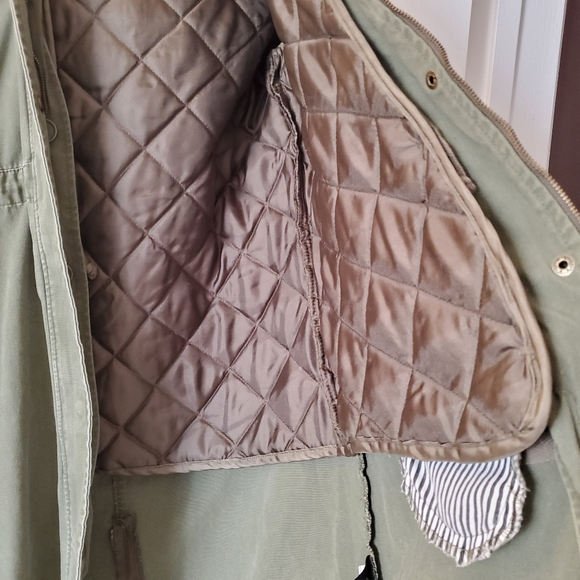 Volcom Scout Army Green Parka Jacket - Picture 4 of 13